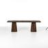 Atlas Console Table in Smoked Alder' by FOUR HANDS