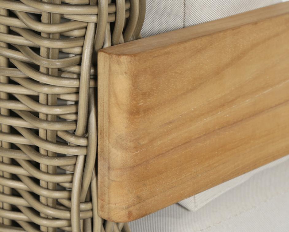 POTENZA ARMCHAIR - PALAZZO CREAM by Sunpan