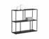 Eiffel Low Bookcase - Medium - Black by Sunpan