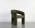 ISIDORE DINING ARMCHAIR - COPENHAGEN OLIVE by Sunpan