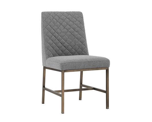 Leighland Dining Chair - Dark Grey by Sunpan