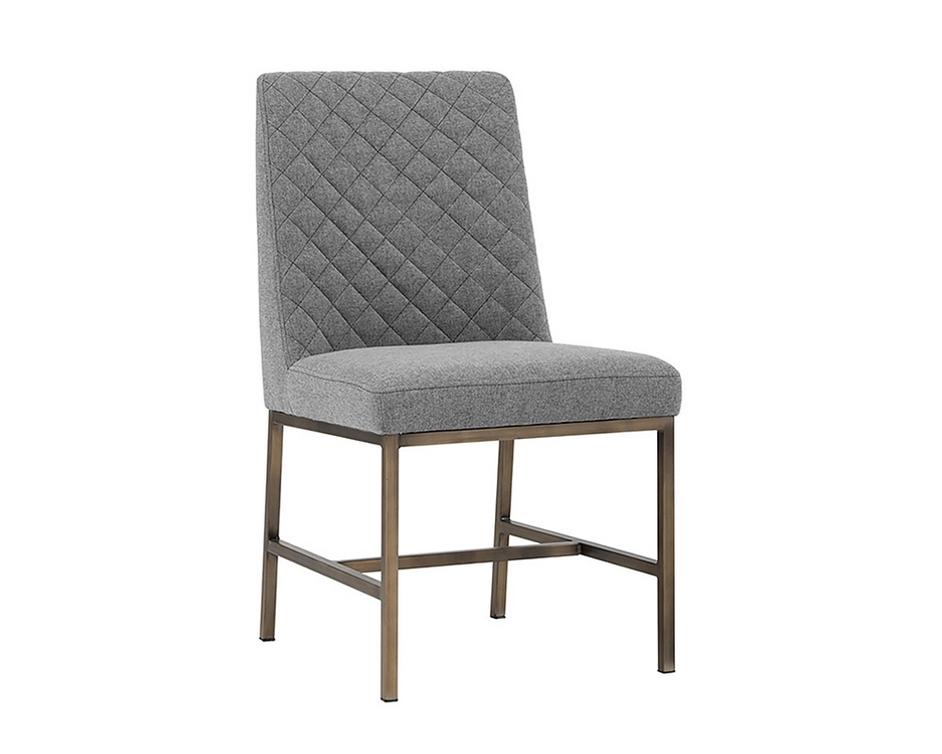 Leighland Dining Chair - Dark Grey by Sunpan
