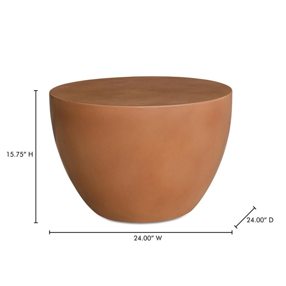 Insitu Side Table Terracotta by Moes Home