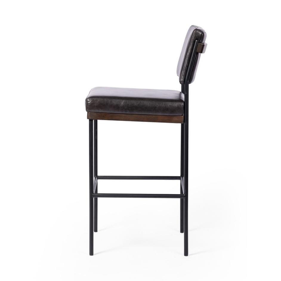 Benton Bar + Counter Stool - Sonoma Black by Four Hands