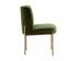 RICHIE DINING CHAIR - ANTIQUE BRASS - FOREST GREEN by Sunpan