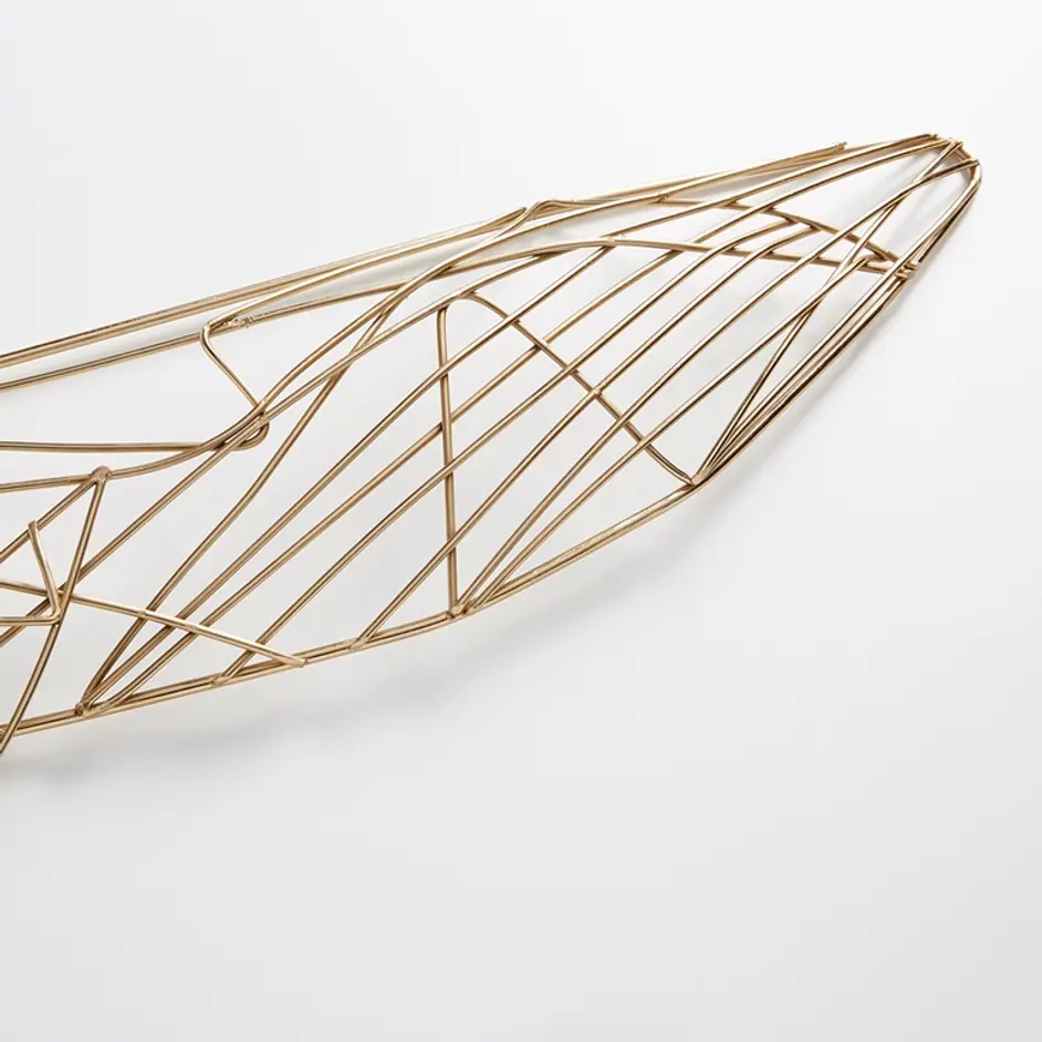 Whale Of A Wall Art in Gold by Cyan Design