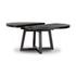 Eberwin Round Ext Dining Table - Dark Carbon by Four Hands