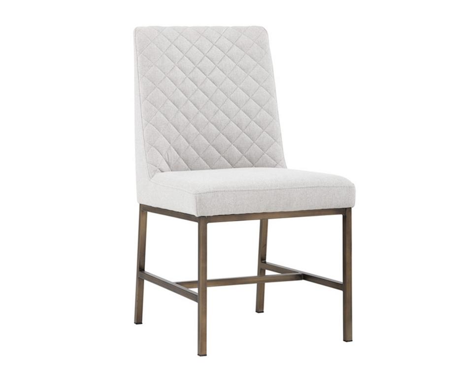 Leighland Dining Chair - Light Grey by Sunpan