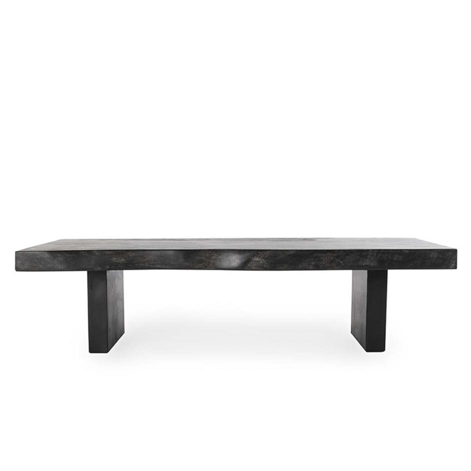 60" Coffee Table Black by Classic Home