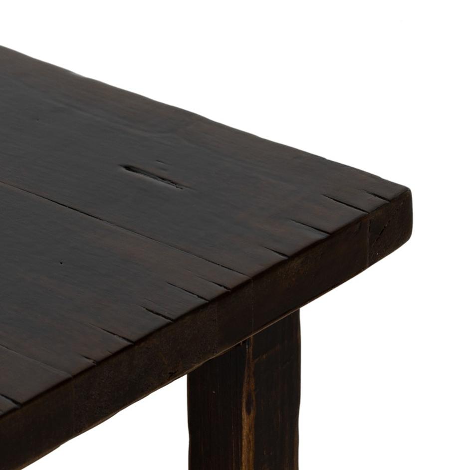 Rinda End Table - Distressed Walnut by Four Hands