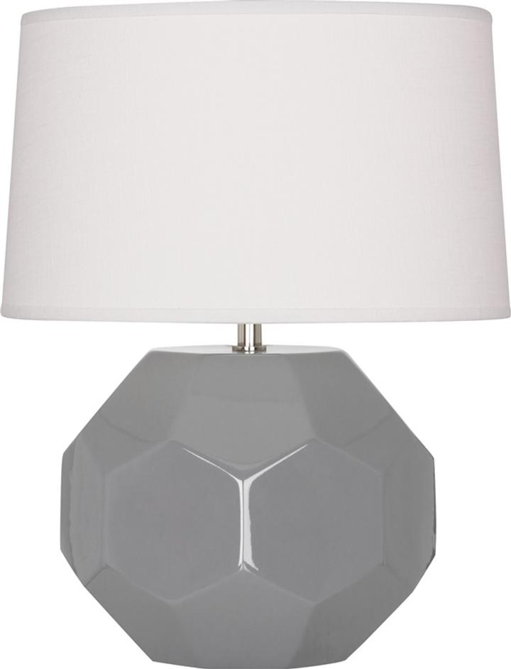 Smokey Taupe Franklin Table Lamp by Robert Abbey