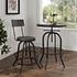 Quentin Wood Bar Stool In Black by Modway Furniture