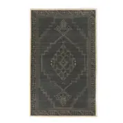 Taspinar Rug In Charcoal Taspinar - 8'X10' by FOUR HANDS