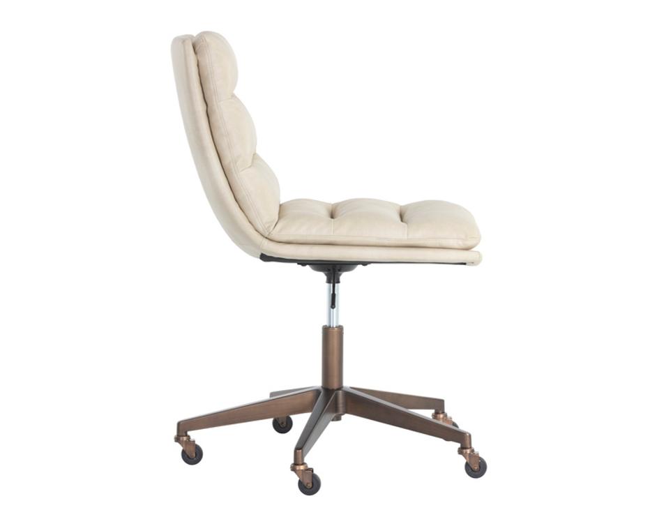STINSON OFFICE CHAIR - BRAVO CREAM by Sunpan