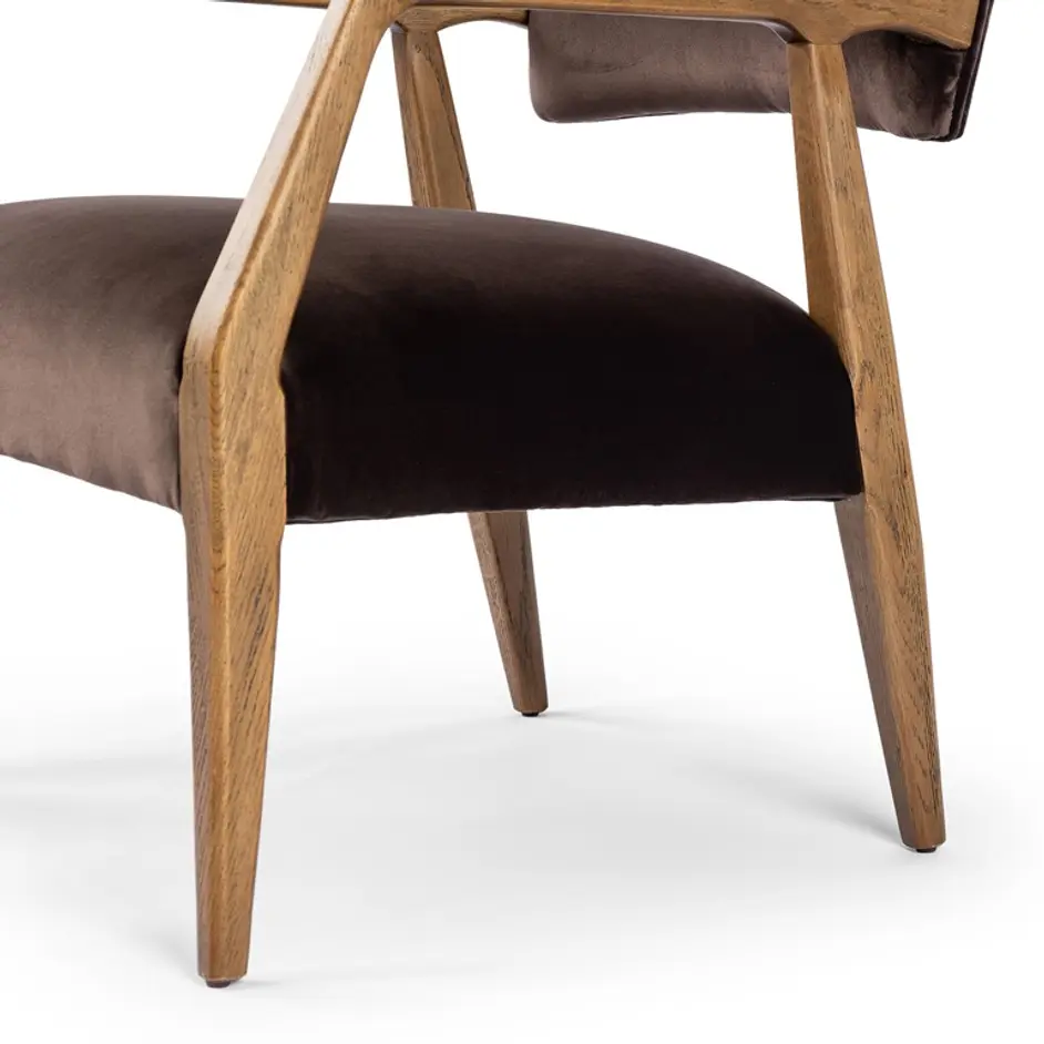Tyler Armchair - Surrey Cocoa by Four Hands