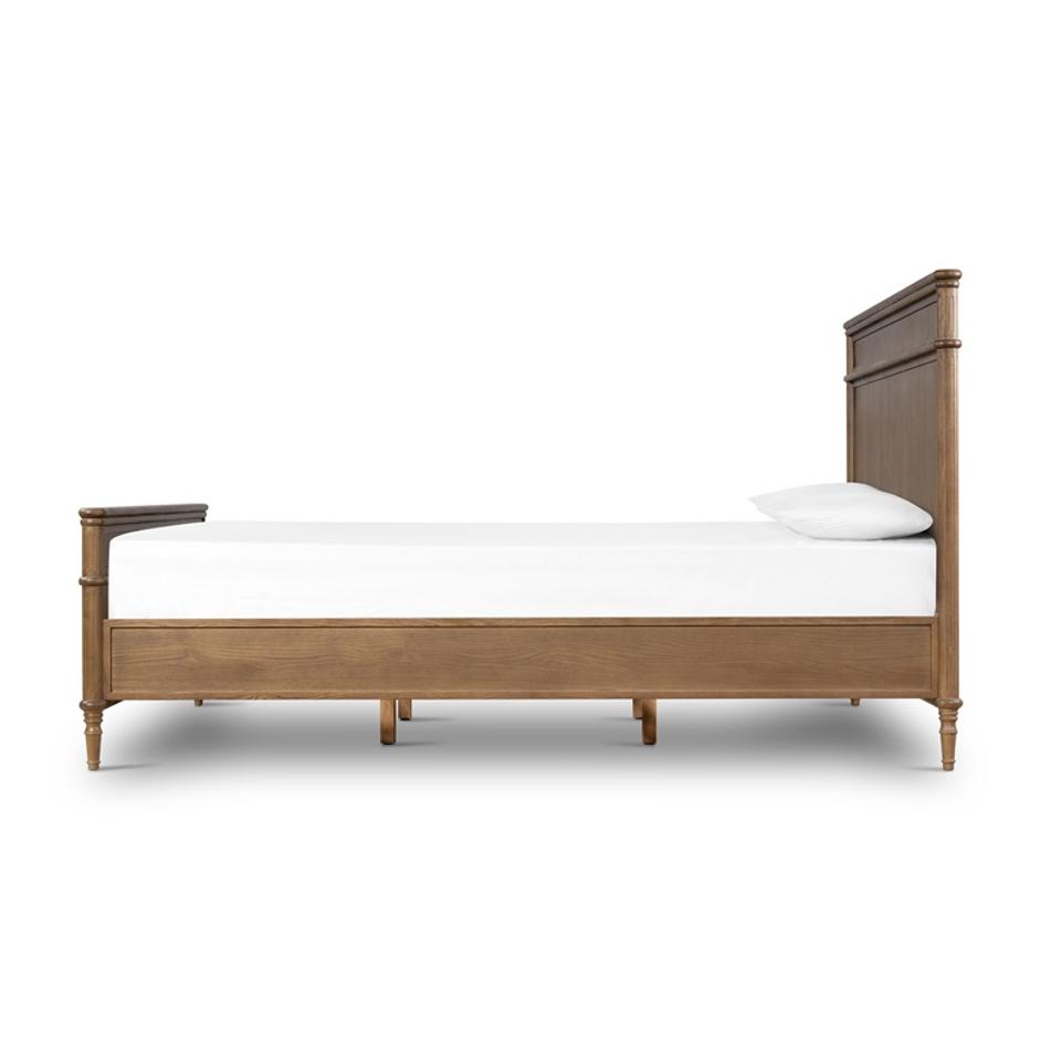 Toulouse Bed In Toasted Oak In King by FOUR HANDS