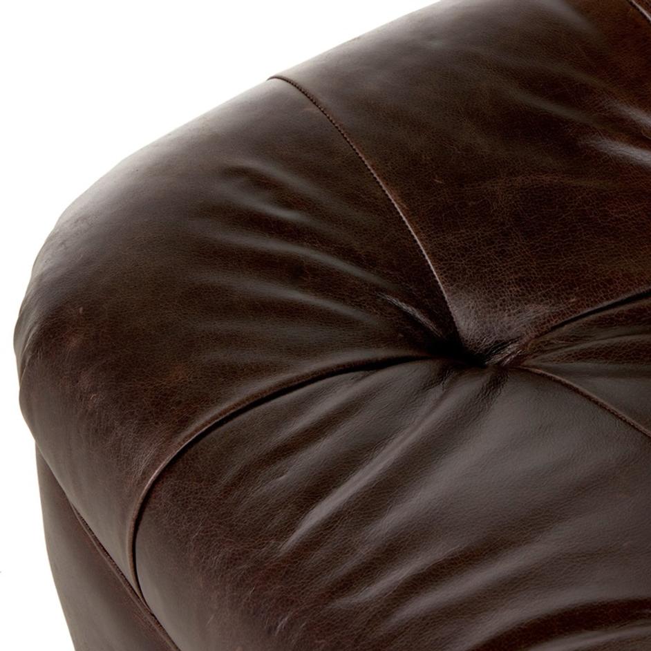Farley Swivel Chair - Conroe Cigar by Four Hands
