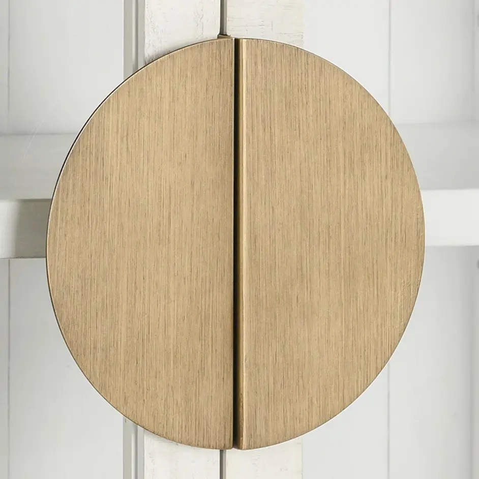 Milroy Reclaimed Pine Tall Cabinet Antique White by Classic Home