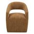 Barrow Rolling Dining Chair Amber Glow by Moes Home