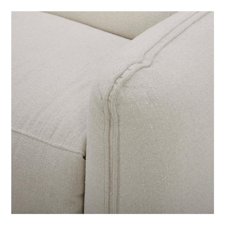 Eli Power Recliner Chair Warm White by Moes Home