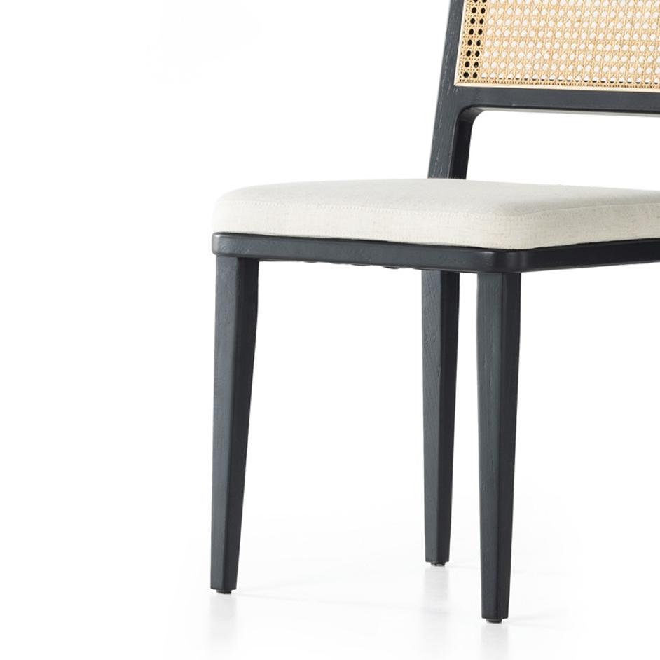 Veka Dining Chair In Savile Flax by FOUR HANDS