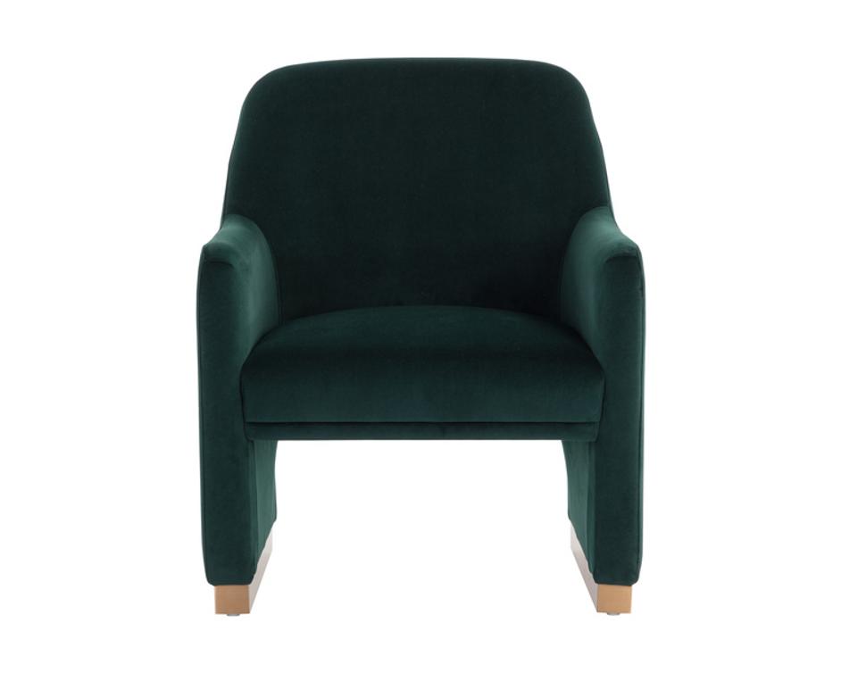 JAIME LOUNGE CHAIR - MEG DARK EMERALD by Sunpan