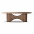 Olexey Oval Dining Table in Rubbed Light by FOUR HANDS