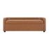 Wendy KD Faux Leather Storage Bench, Vintage Cider by New Pacific Direct