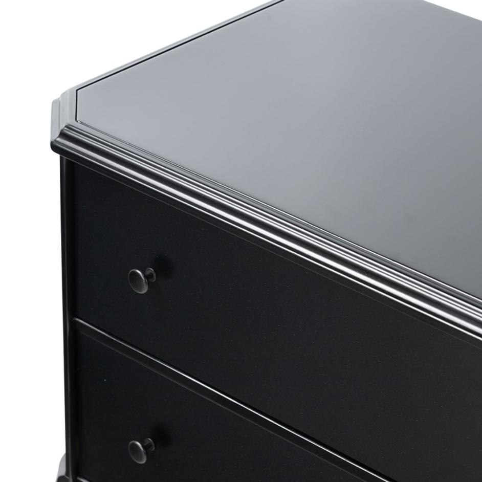 Lendon Nightstand in Black by FOUR HANDS