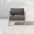 Sonoma Outdoor Chair In Brown/Charcoal by FOUR HANDS