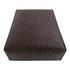 Form Ottoman Espresso Brown Leather by Moes Home