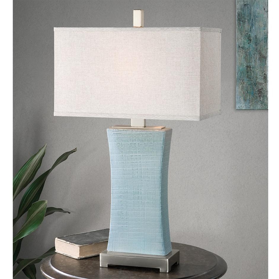 Cantarana Blue Gray Table Lamp by Uttermost