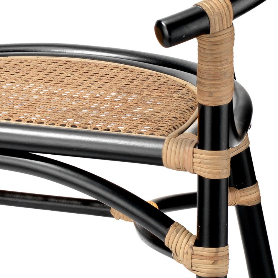 Saltwater Arm Rattan Chair by Jamie Young
