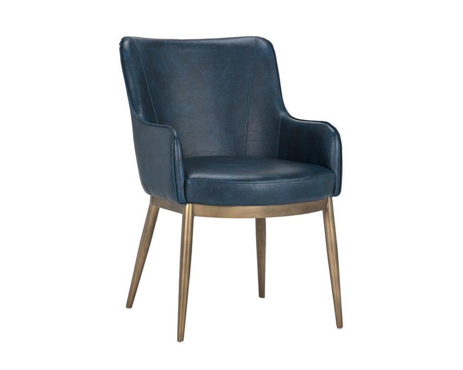 Franklin Dining Chair - Vintage Blue by Sunpan