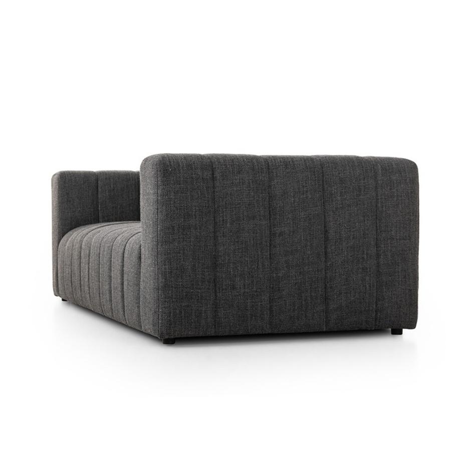 Langham Channeled Sofa - Saxon Charcoal by Four Hands