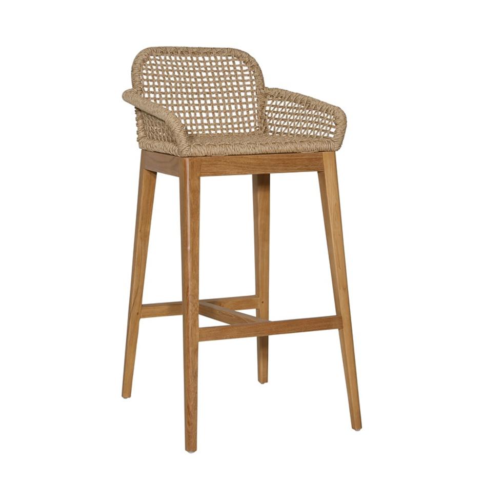 Lucerne Outdoor Barstool by Curated Collections