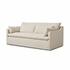 Zadie 88" Sofa in Newcastle Natural by FOUR HANDS