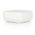Basil Square Outdoor Coffee Table In White by FOUR HANDS
