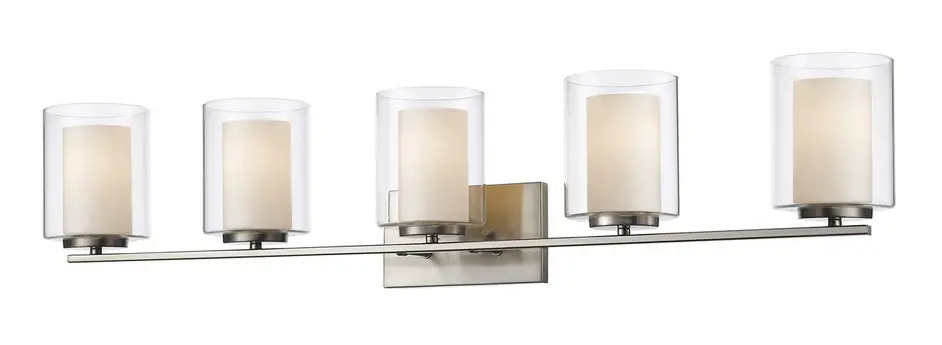 Willow 5 Light Vanity  in Brushed Nickel Finish by Z-Lite