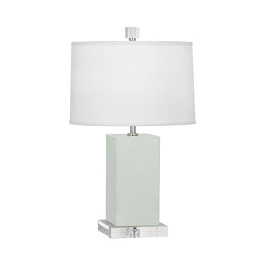 Celadon Harvey Accent Lamp by Robert Abbey