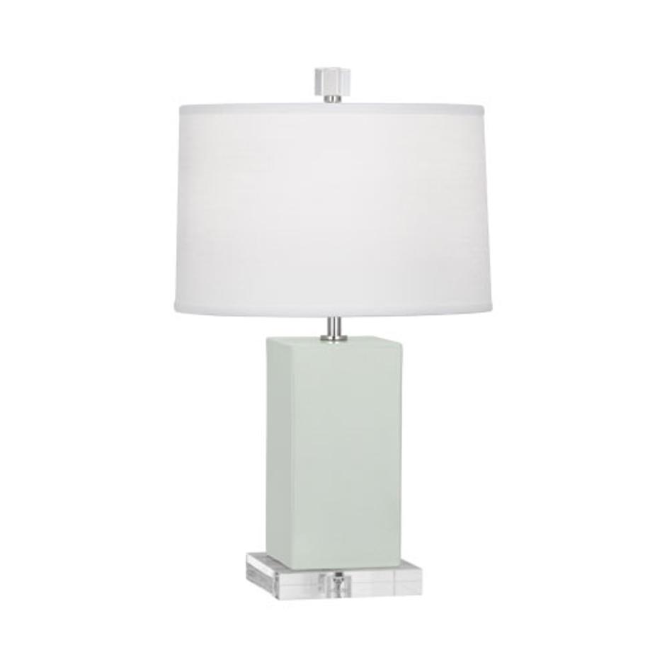 Celadon Harvey Accent Lamp by Robert Abbey