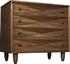 Diamond Chest in Dark Walnut Finish by Noir Furniture