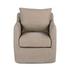 Banks Slipcover Swivel Chair - Alcala Taupe by Four Hands