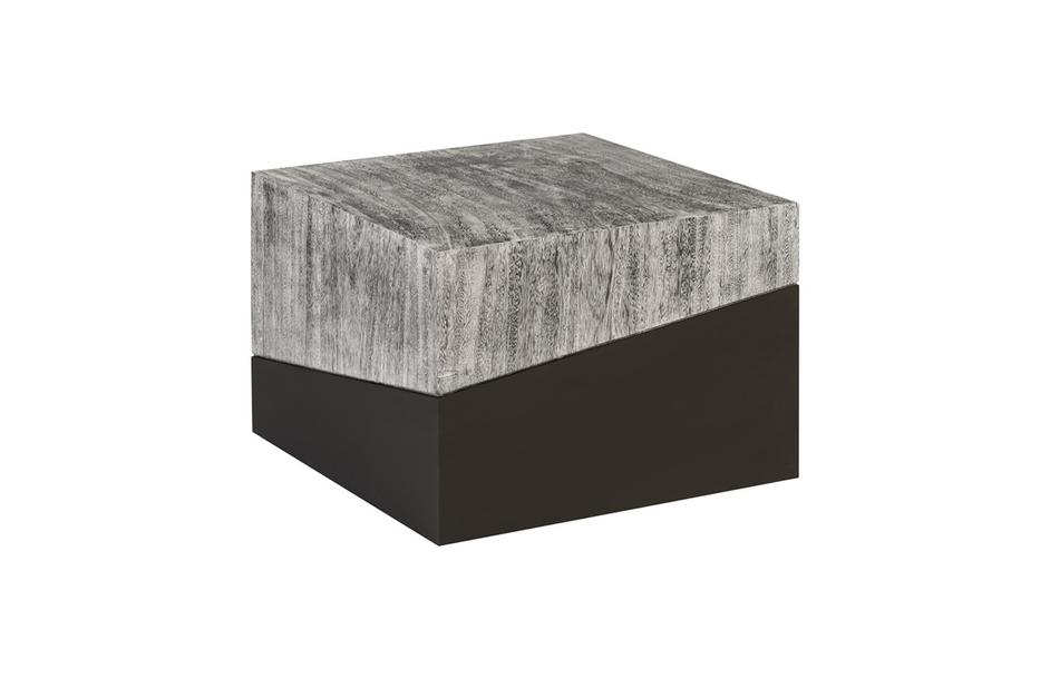Geometry Coffee Table, Grey Stone by PHILLIPS COLLECTION
