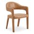 Martens Dining Chair Brown Leather by Moes Home