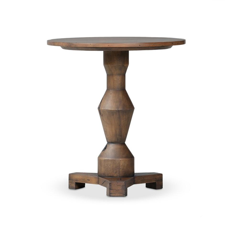 Rivi End Table - Antique Belgium Bleach by Four Hands