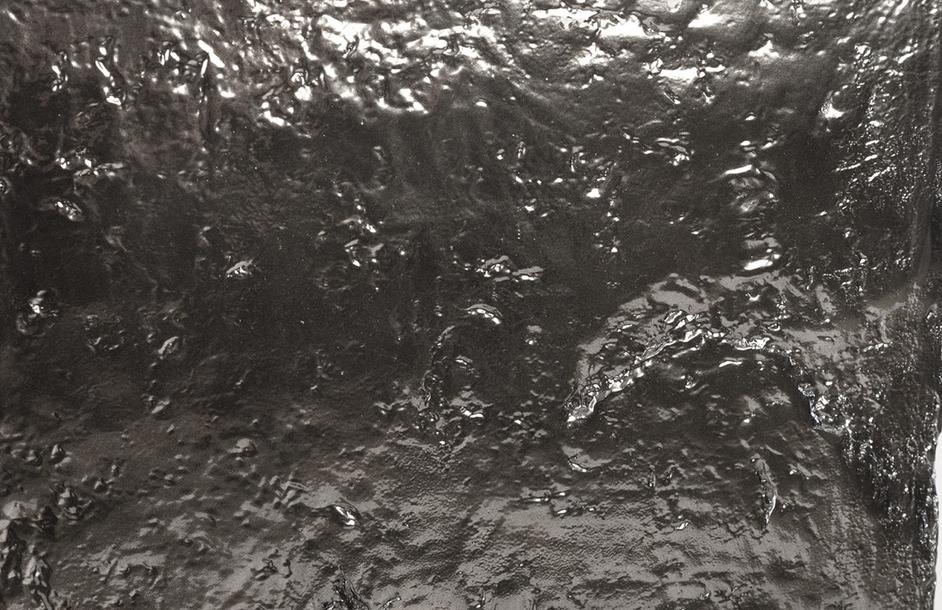 Slate E Pedestal, Liquid Silver by PHILLIPS COLLECTION