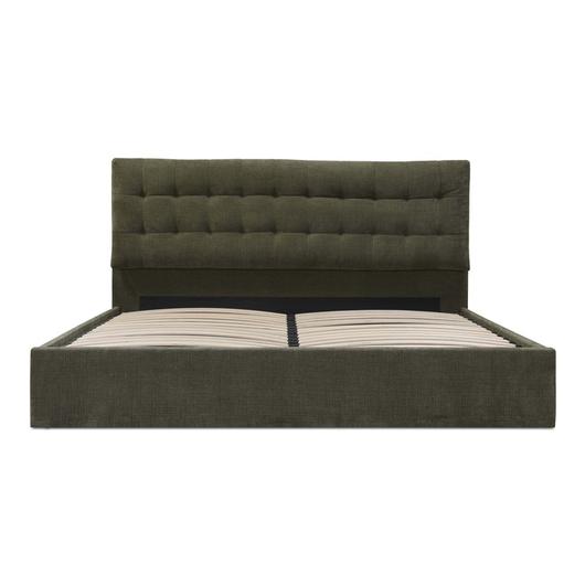 Sebastion Queen Storage Bed Green by Moes Home