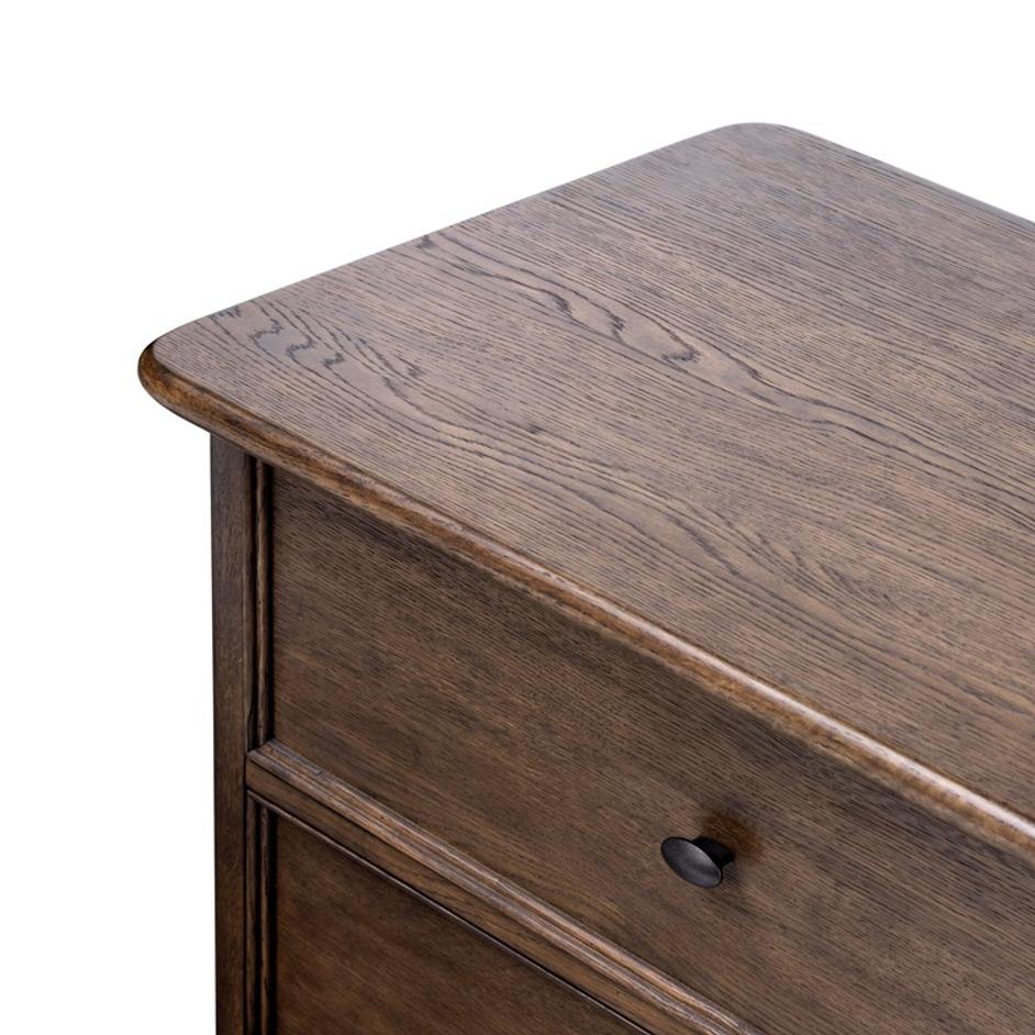 Russ Nightstand - Aged Oak by Four Hands