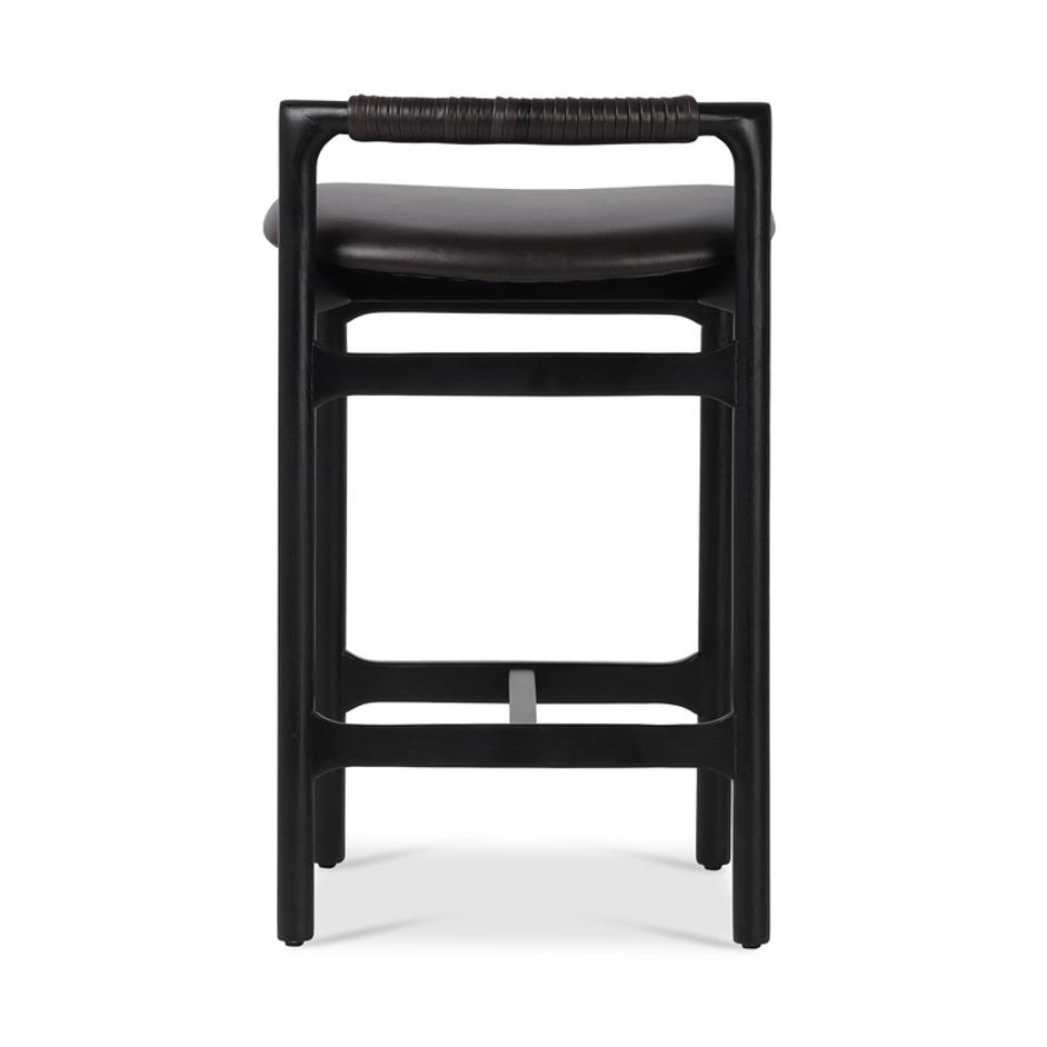 Baden Bar + Counter Stool - Sonoma Black by Four Hands